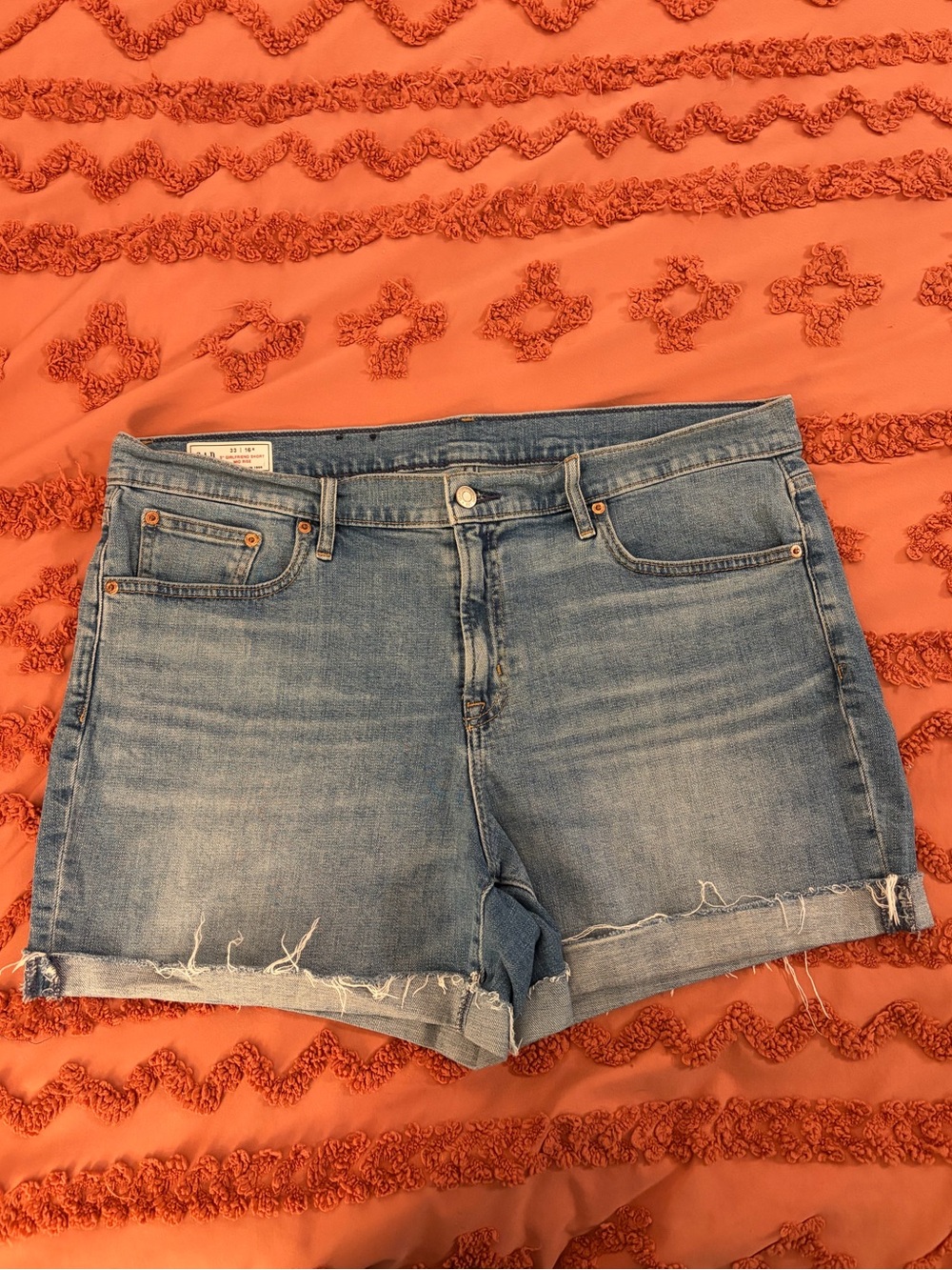 GAP Light Blue Denim Jean Shorts